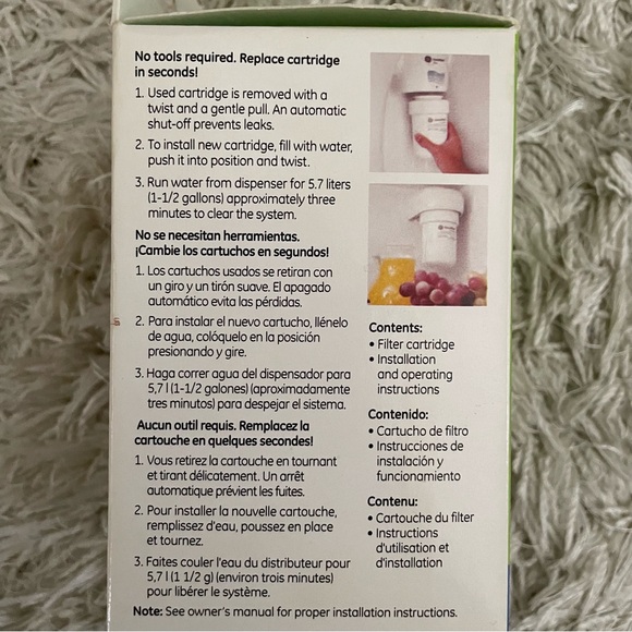 Refrigerator Filter Replacement NEW - Picture 6 of 11